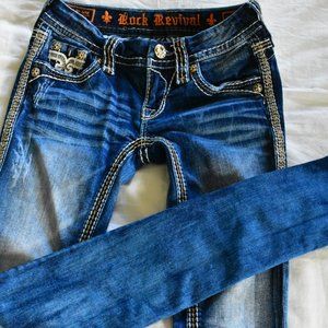 Rock Revival Low Rise Skinny Jeans